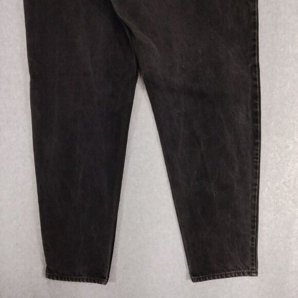 Levis 550 Vintage Jeans Men 36 x 32 Denim Relaxed Fit Tapered Leg USA Made Black - Picture 10 of 11